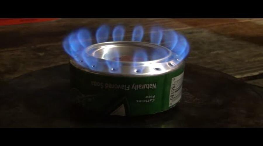 How to make a penny can stove - HD